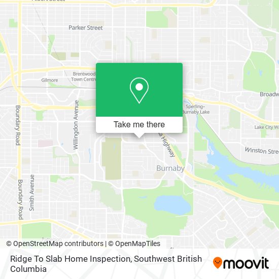 Ridge To Slab Home Inspection map