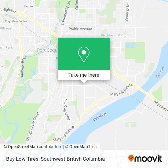 Buy Low Tires map