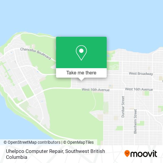 Uhelpco Computer Repair map