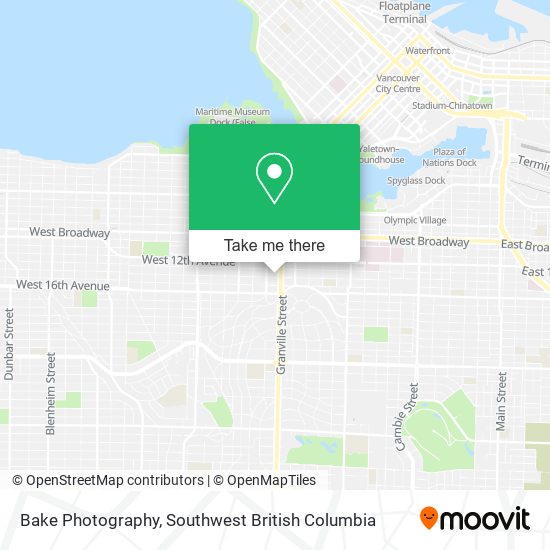 Bake Photography map