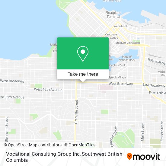 Vocational Consulting Group Inc map