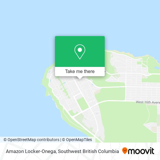 Amazon Locker-Onega map