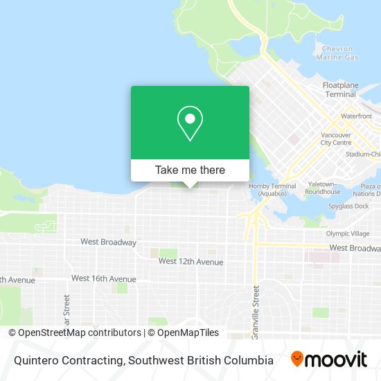 Quintero Contracting map