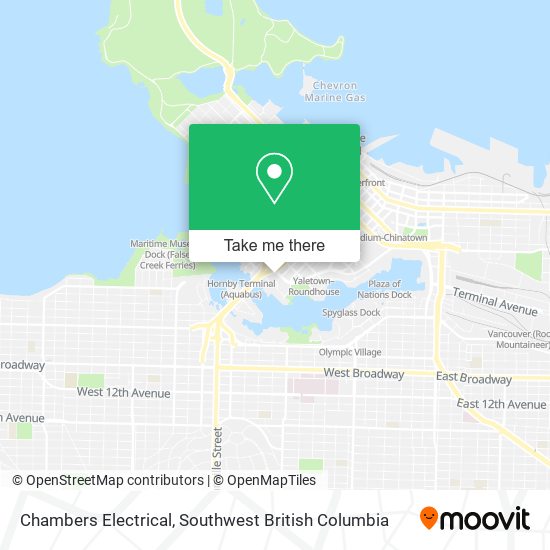 Chambers Electrical map