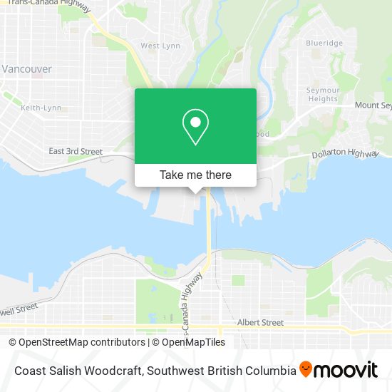 Coast Salish Woodcraft map