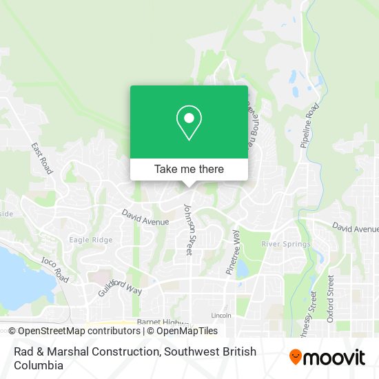 Rad & Marshal Construction map