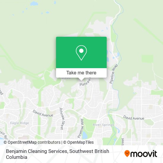 Benjamin Cleaning Services map