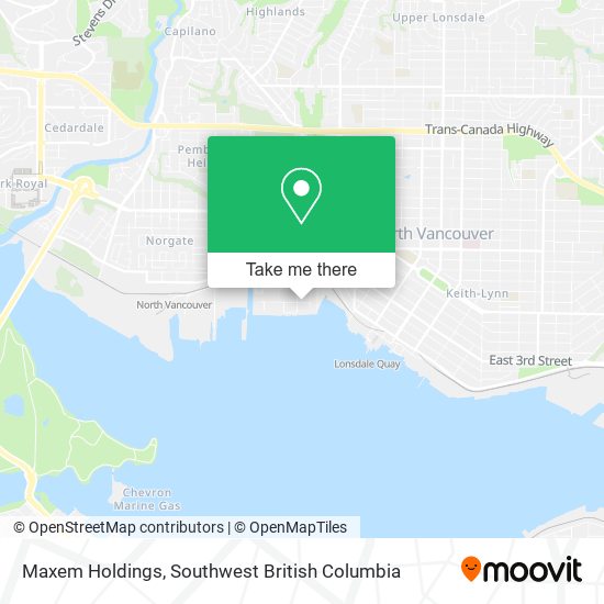 Maxem Holdings map