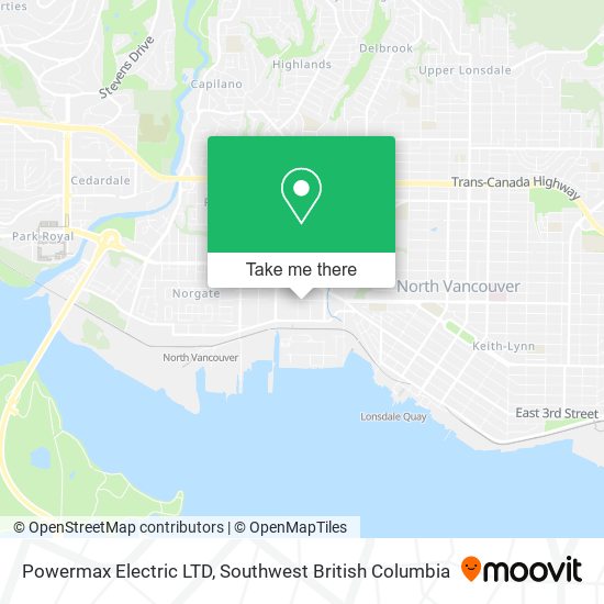 Powermax Electric LTD map