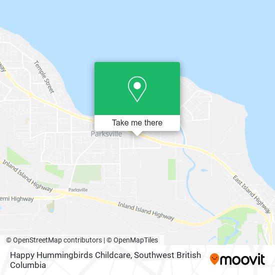 Happy Hummingbirds Childcare map