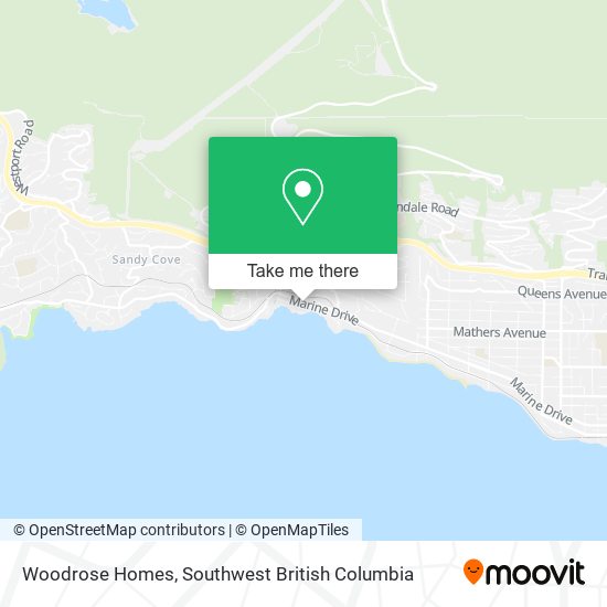 Woodrose Homes map