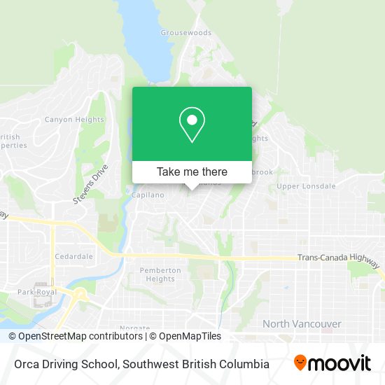 Orca Driving School map