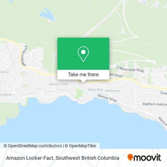 Amazon Locker-Fact map