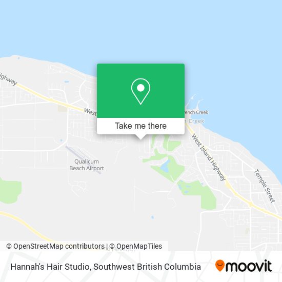 Hannah's Hair Studio map