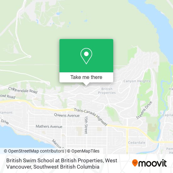 British Swim School at British Properties, West Vancouver plan