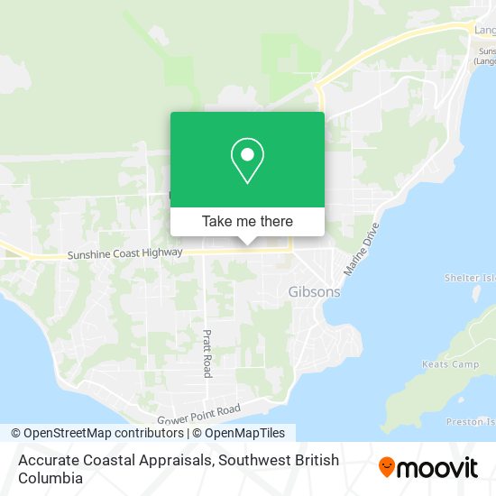 Accurate Coastal Appraisals map
