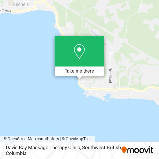 Davis Bay Massage Therapy Clinic plan