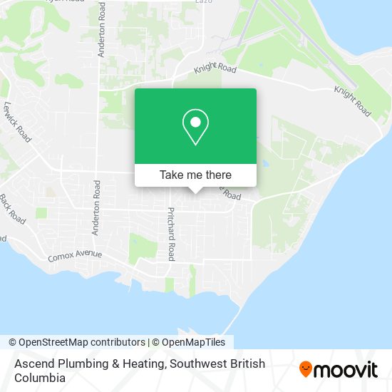 Ascend Plumbing & Heating map