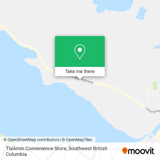 Tla'Amin Convenience Store map