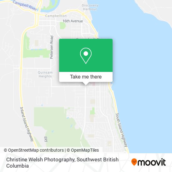 Christine Welsh Photography map