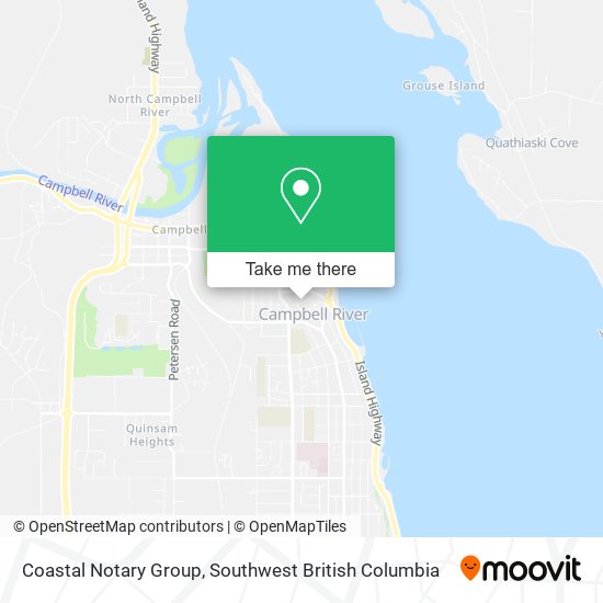 Coastal Notary Group map