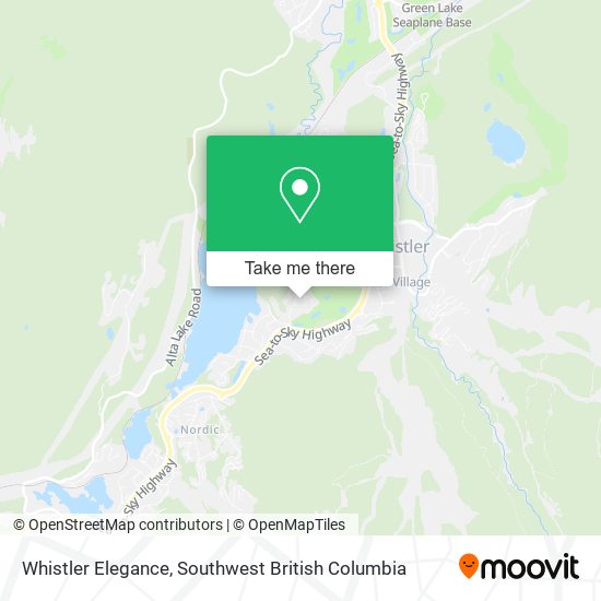 Whistler Elegance map