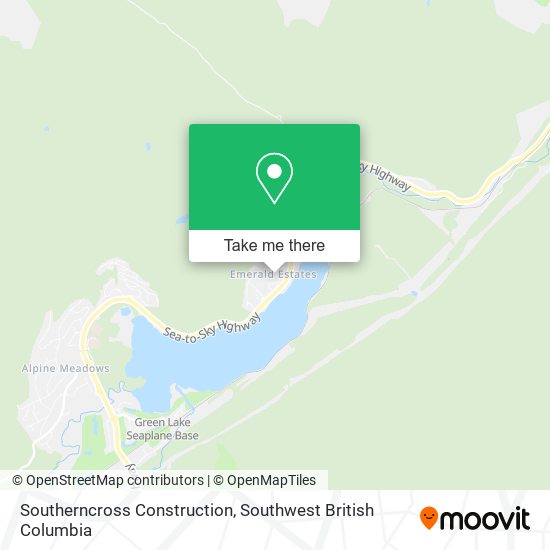 Southerncross Construction map