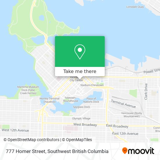 777 Homer Street plan