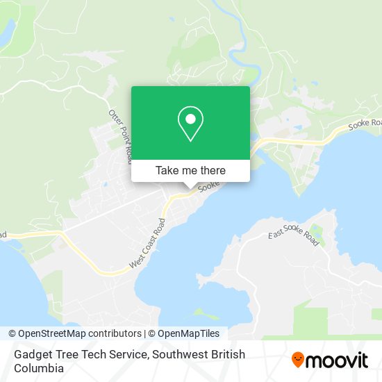 Gadget Tree Tech Service map