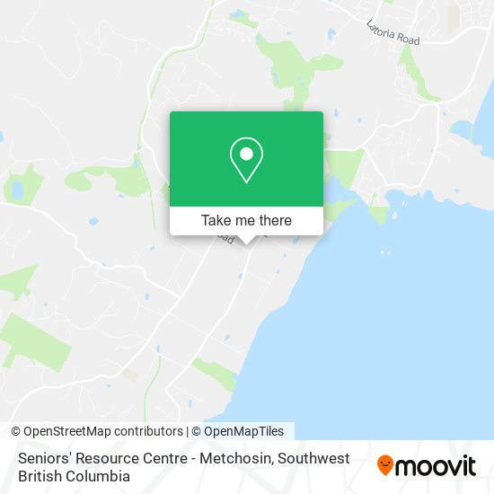 Seniors' Resource Centre - Metchosin map