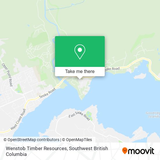 Wenstob Timber Resources map