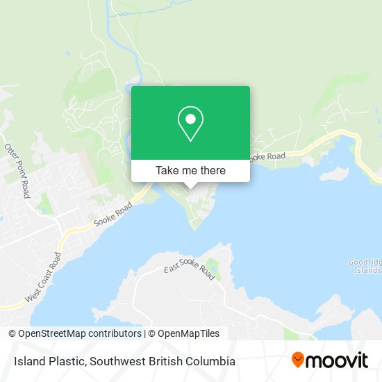 Island Plastic map