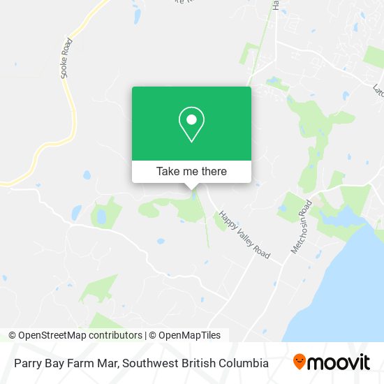 Parry Bay Farm Mar map