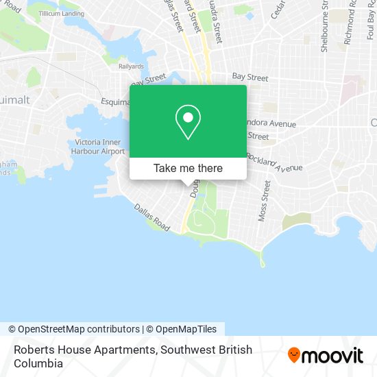 Roberts House Apartments map