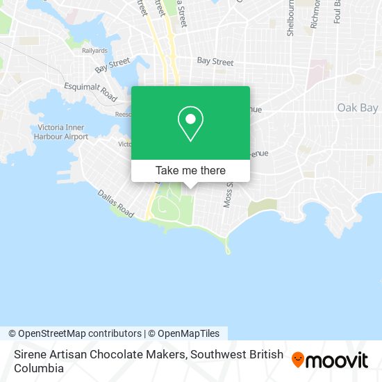 Sirene Artisan Chocolate Makers map