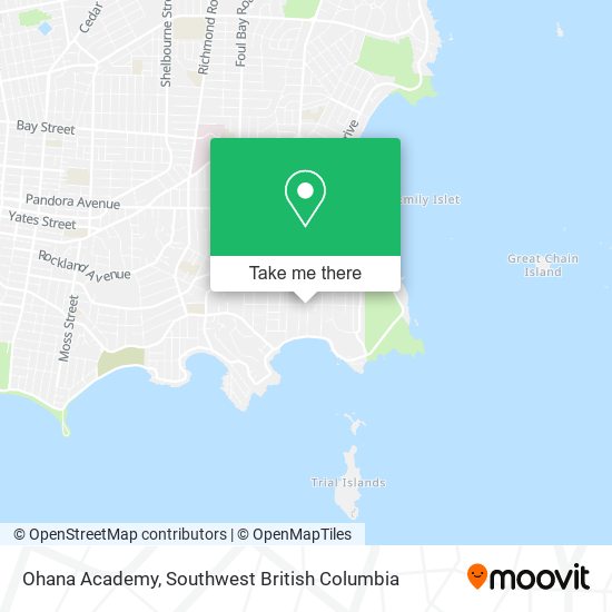 Ohana Academy map