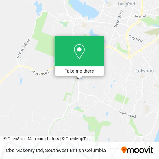 Cbs Masonry Ltd map