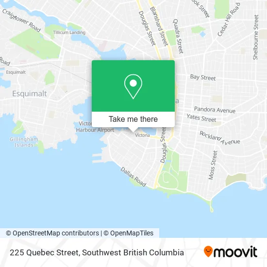 225 Quebec Street map