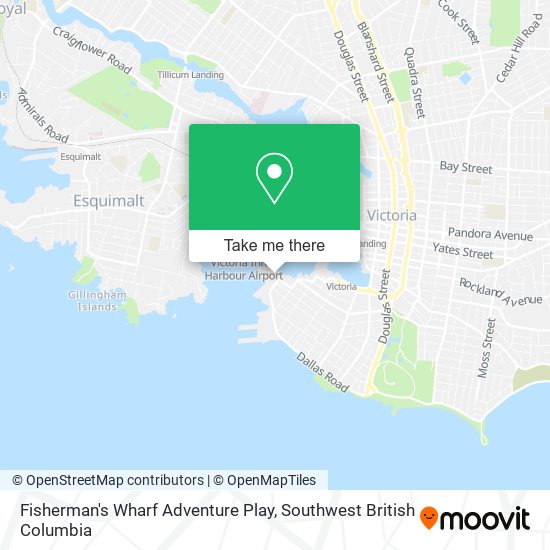 Fisherman's Wharf Adventure Play map