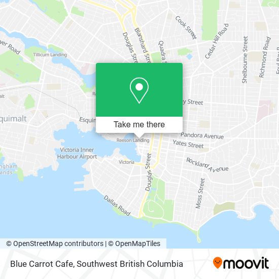 Blue Carrot Cafe map