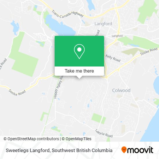 Sweetlegs Langford map