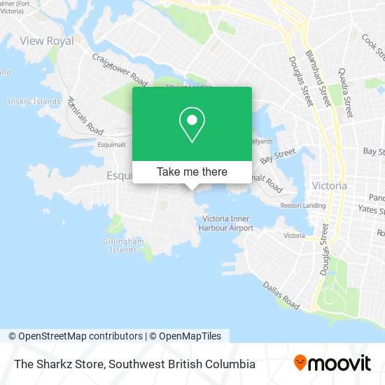 The Sharkz Store map