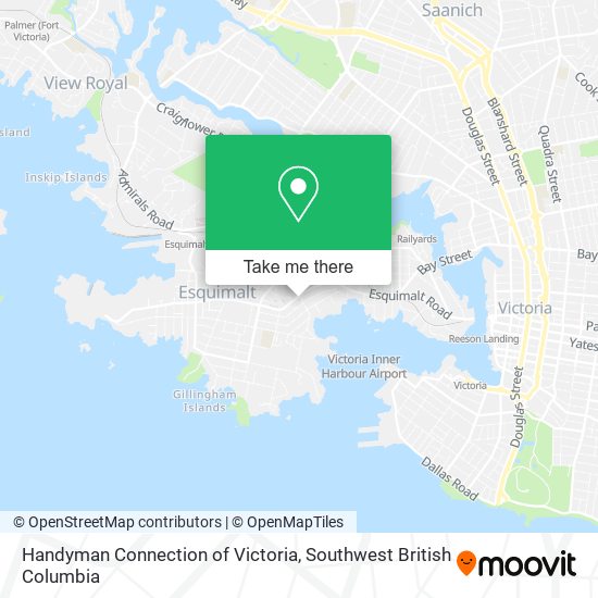 Handyman Connection of Victoria map
