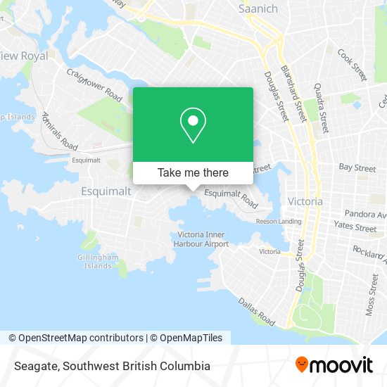 Seagate map