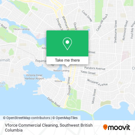 Vforce Commercial Cleaning map