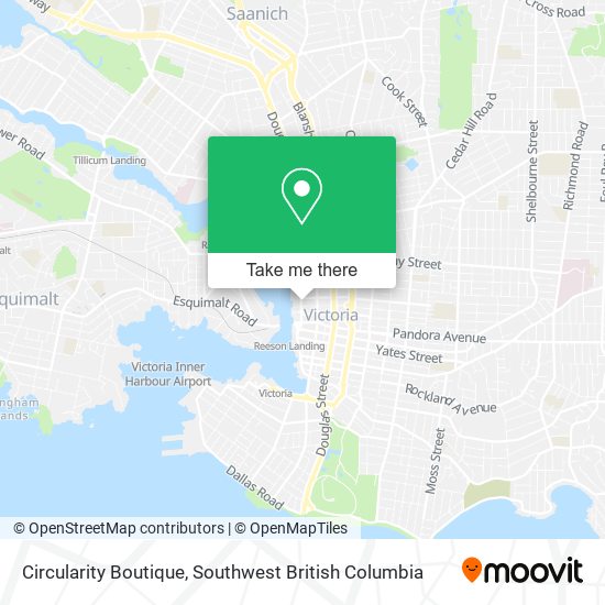 Circularity Boutique map