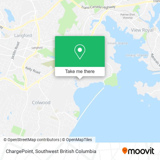 ChargePoint map