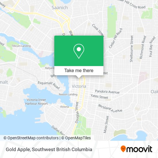 Gold Apple map