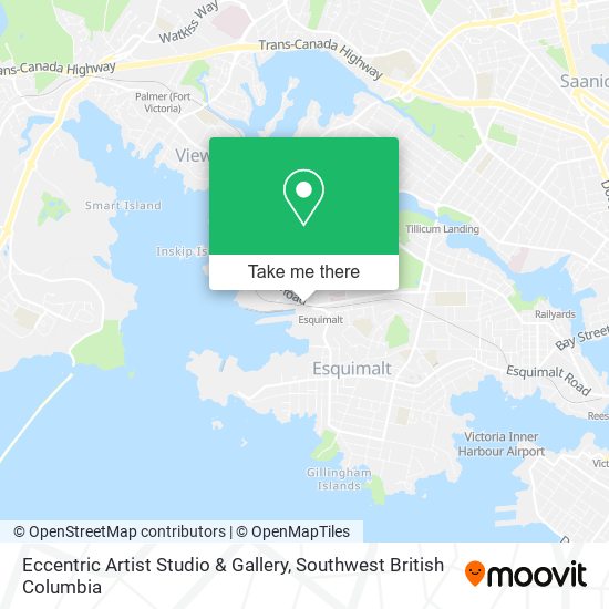 Eccentric Artist Studio & Gallery map