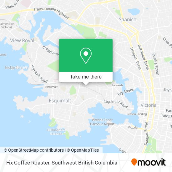 Fix Coffee Roaster map